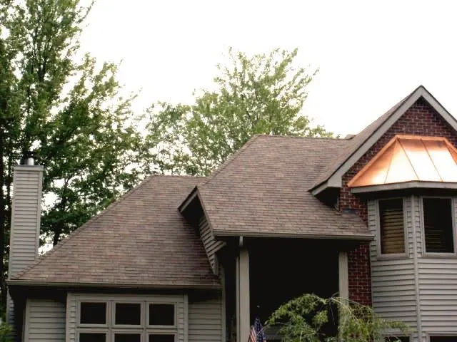 A clean and colorful roof that has been professionally washed